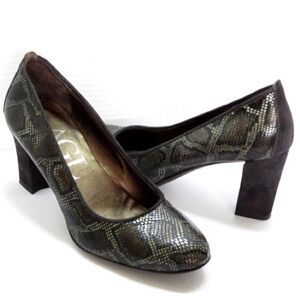 AGL Snakeskin Pumps